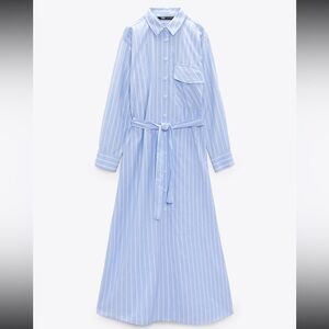 Long button down dress